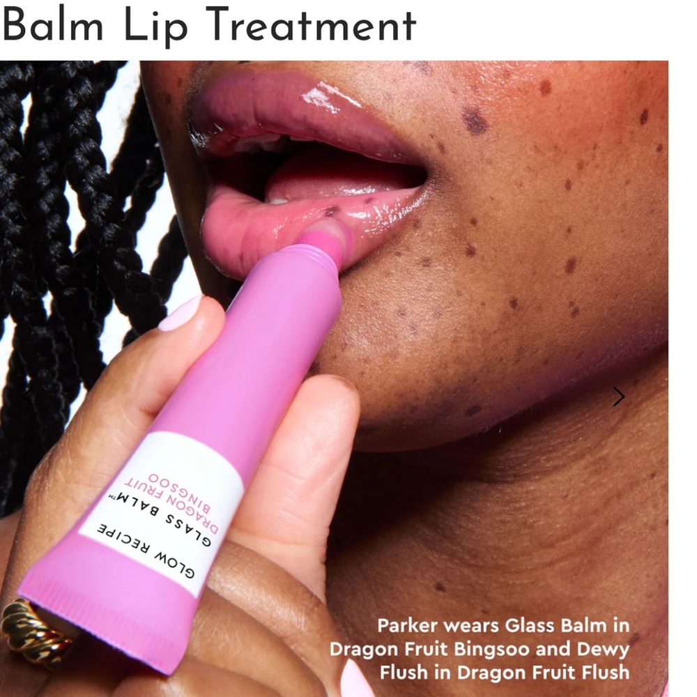 Glow recipe glass balm lip treatment (dragonfruit)